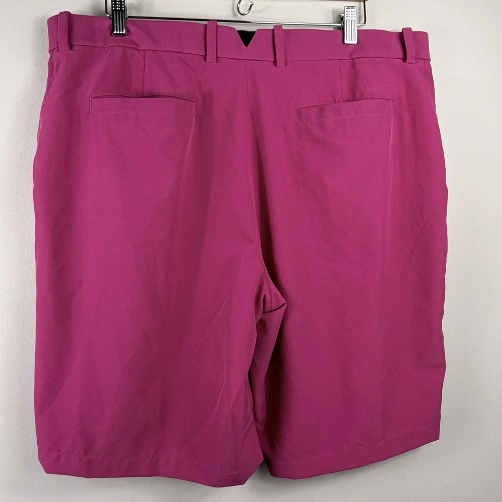 Nike Golf Men's 40x11 Dri-Fit Performance Stretch Bright Pink Chino Golf Shorts
